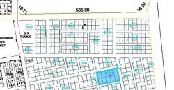 Terrain Clôturé de 600 m² avec Annexe  et Douche