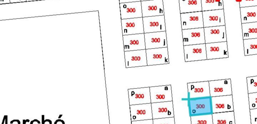 Parcelle de 300 m² derrière l’Hôpital de Référence