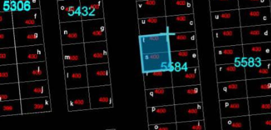 2 Parcelles de 400 m² Chacune, Bien Positionnées