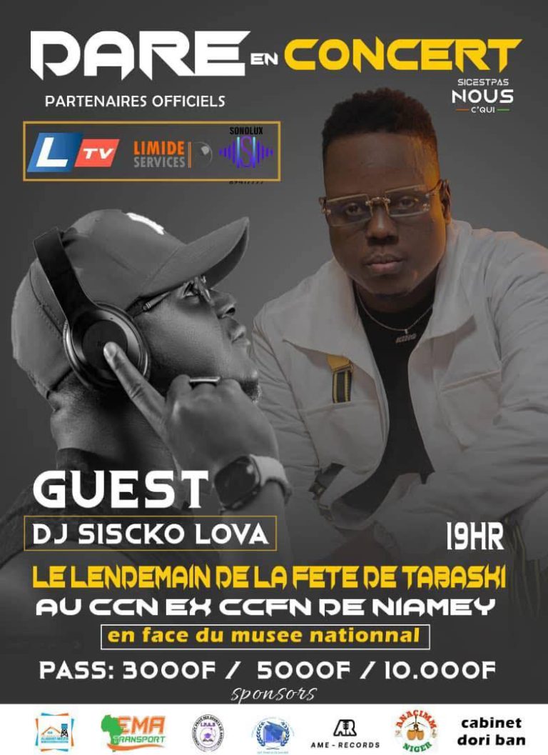 CONCERT DE DARÉ OFFICIEL LE LENDEMAIN DE LA FÊTE DE TABASKI AU CCN ( ANCIEN CCFN )