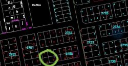 Parcelle de 500 m² sur 2 Voies de 10 et 15 m