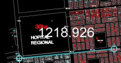 Parcelles de 300 m² Chacune, derrière l’Hôpital de Référence