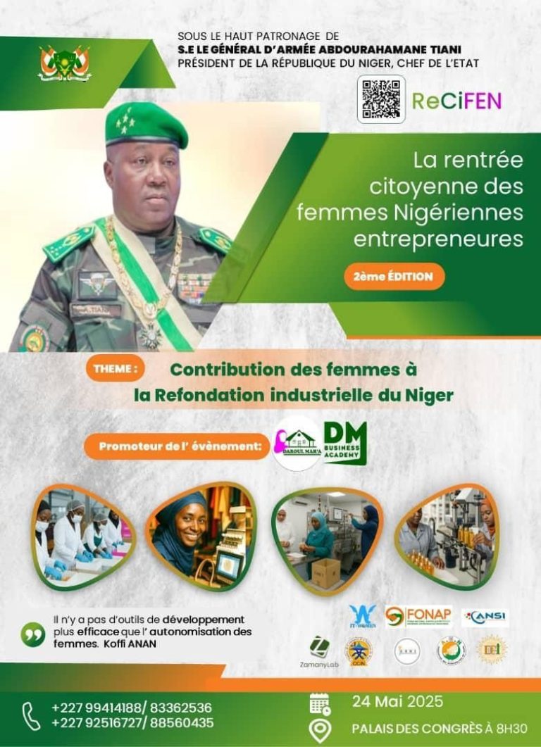 RENTRÉE CITOYENNE DES FEMMES NIGÉRIENNES ENTREPRENEURES – 2e ÉDITION