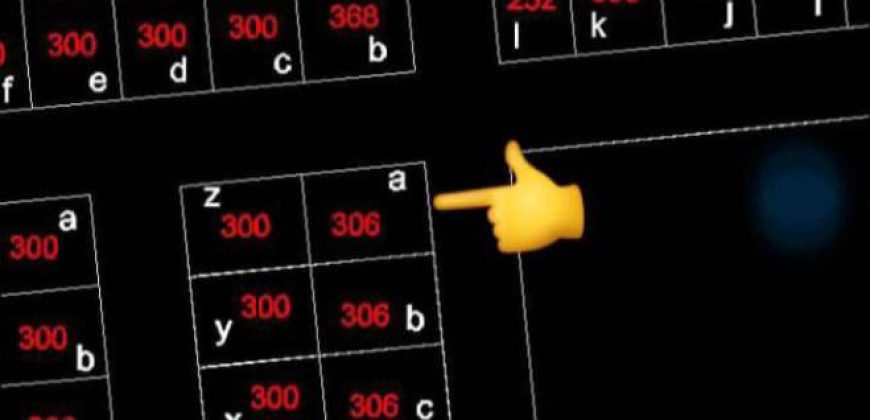 Parcelle de 306 m² sur 2 Voies