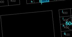 Parcelle de 400 m²  sur une Voie de 20 m