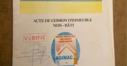 2 Parcelles de 400 m² à Bangoula Agimac