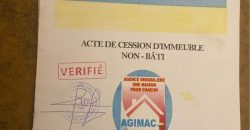 2 Parcelles de 400 m² à Bangoula Agimac