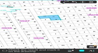 Parcelle 900 m² au bon milieu des constructions