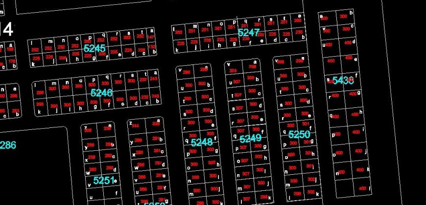 Parcelle de 200 m² sur un Terrain Plat Non Inondable