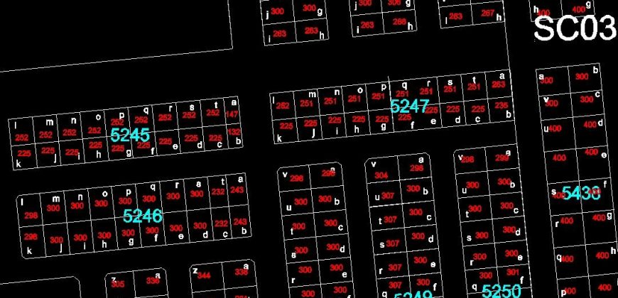 Parcelle de 200 m² sur un Terrain Plat Non Inondable
