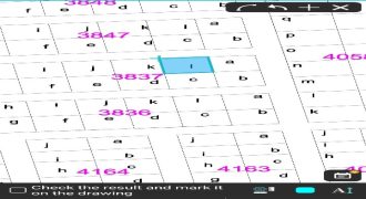 Parcelle de 400 m², Bien Positionnée