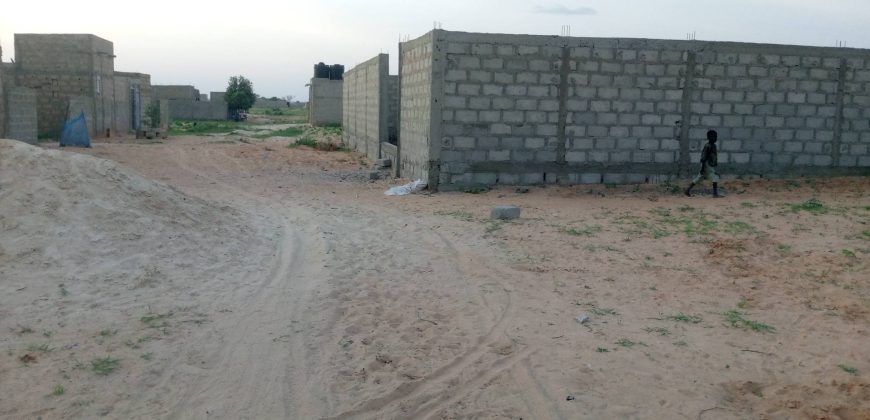 Parcelle 200 m², Nord-Est du mur de l’Aéroport de Maradi