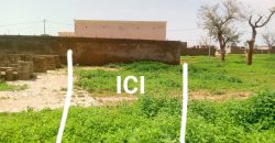 Parcelle 200 m² sur une Voie de 10 m