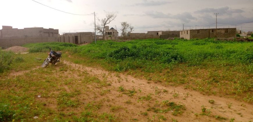 Parcelle de 300 m², Zone Sud de l’Hôpital de Référence
