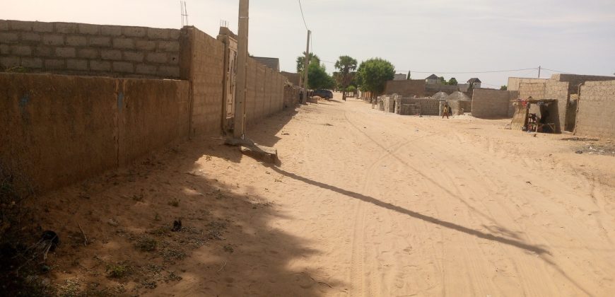Parcelle de 250 m² vers École Wangari