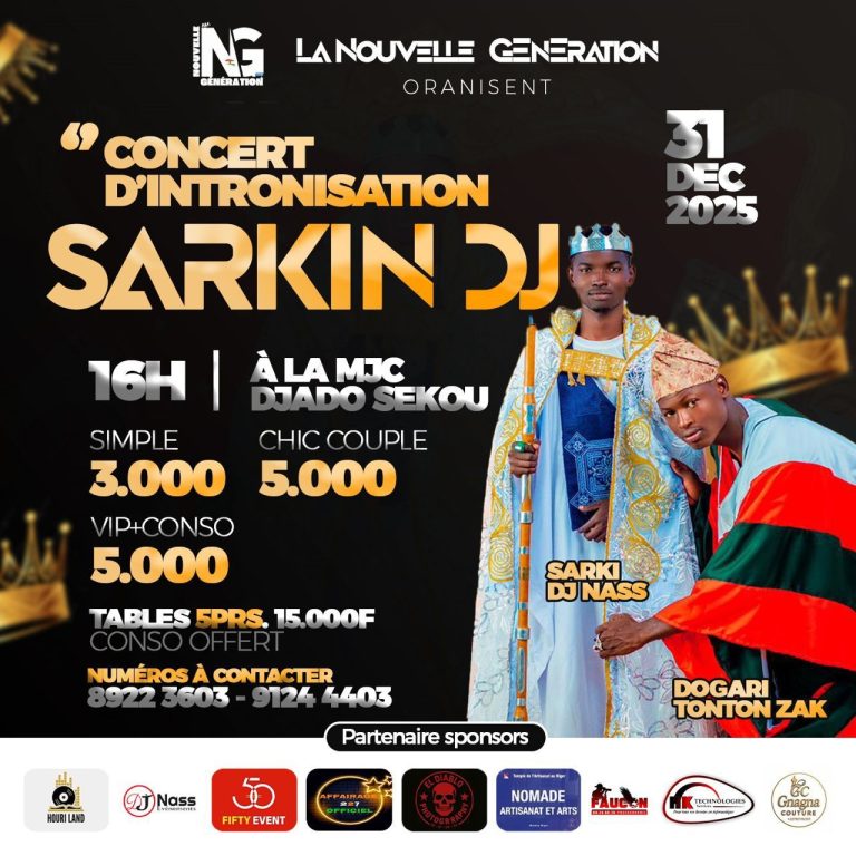 CONCERT D’INTRONISATION – SARKIN DJ