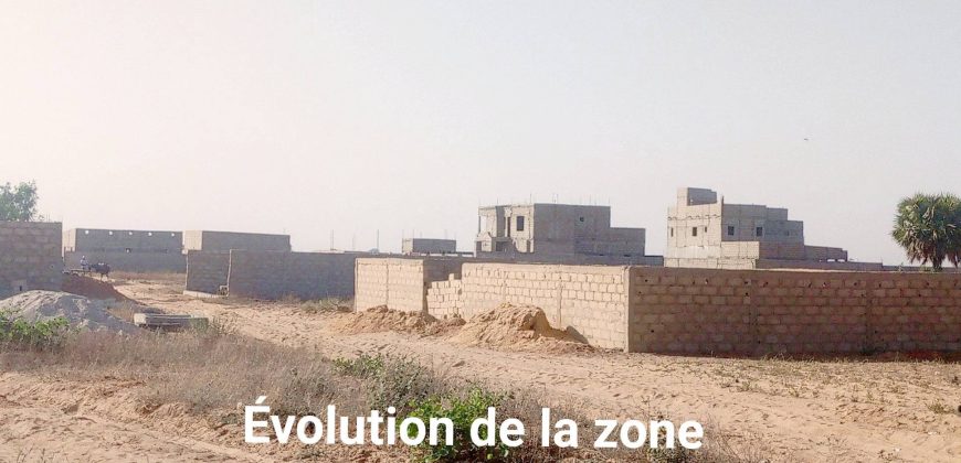 Deux Parcelles (2×300 m²) Collées, Est du quartier Zarya