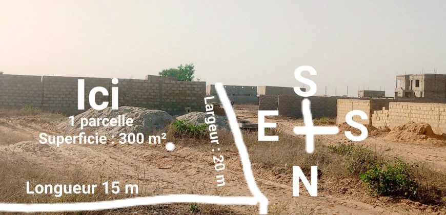 Deux Parcelles (2×300 m²) Collées, Est du quartier Zarya