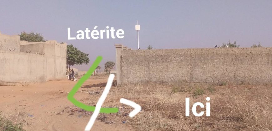 Deux Parcelles (2×300 m²) Collées, Est du quartier Zarya