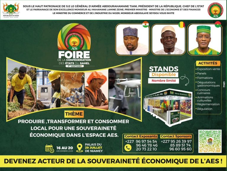 FOIRE DE LA CONFÉDÉRATION DES ÉTATS DU SAHEL – 1ʳᵉ ÉDITION