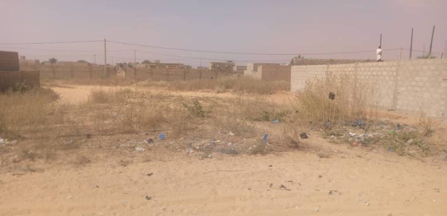 Parcelle de 400 m² (20 × 20 m), Eau et Électricité disponibles