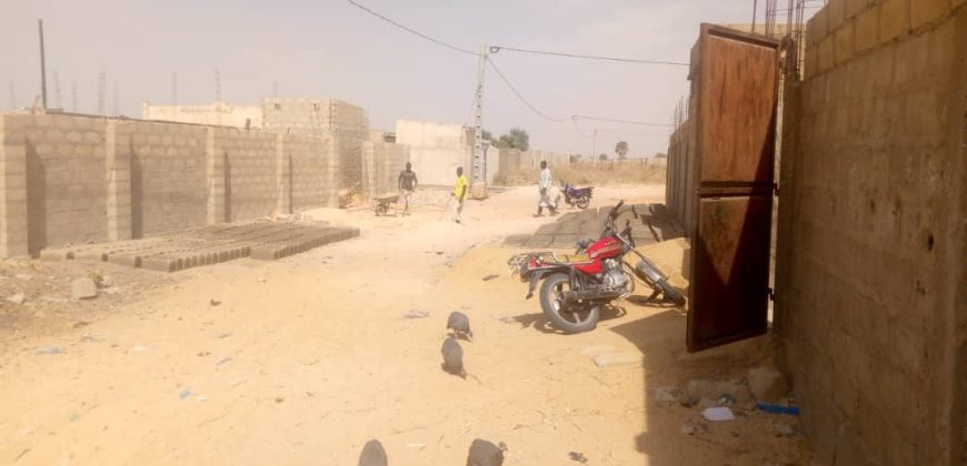 Parcelle de 400 m² (20 × 20 m), Eau et Électricité disponibles