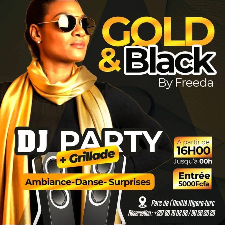 SOIRÉE GOLD & BLACK BY FREEDA