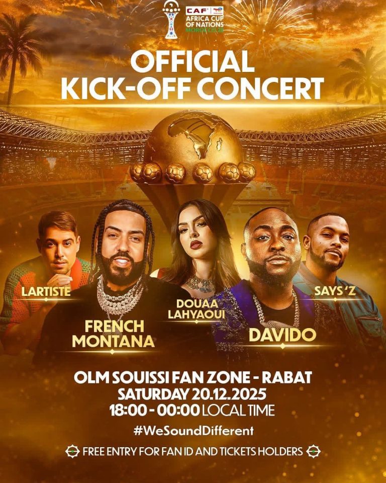 CONCERT D’OUVERTURE DE LA CAN 2025 À RABAT