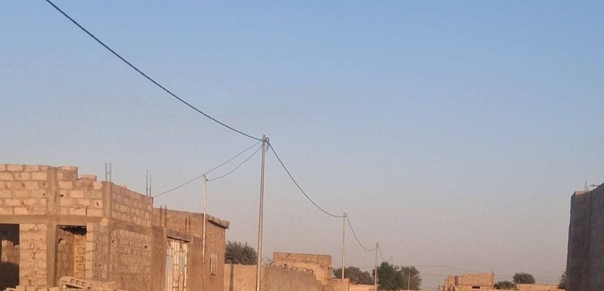 Parcelle de 225 m², Zone Nord Guidan Kadji