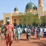 PRIÈRE COLLECTIVE GRANDE MOSQUÉE DE NIAMEY