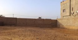 Parcelle de 400 m², Clôturée