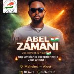 ABEL ZAMANI – EN CONCERT EN ALGÉRIE