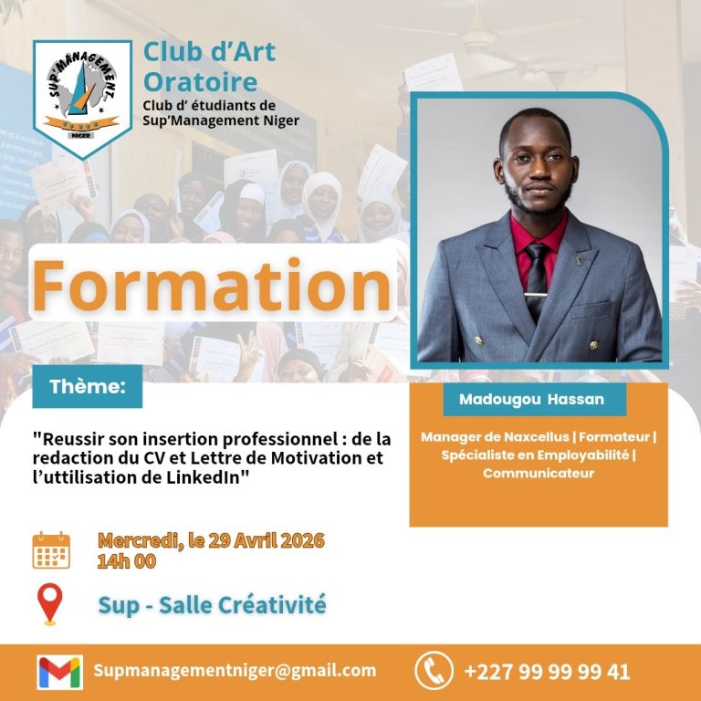 FORMATION – RÉUSSIR SON INSERTION PROFESSIONNELLE : DE LA RÉDACTION DU CV ET DE LA LETTRE DE MOTIVATION À L’UTILISATION DE LINKEDIN