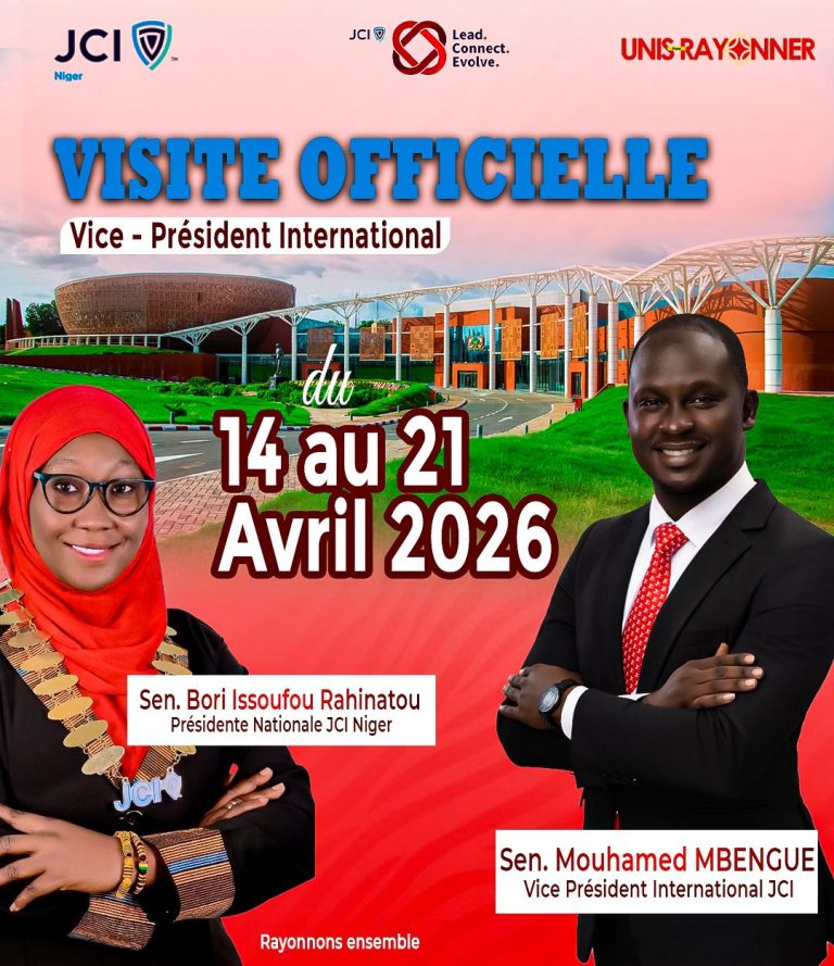JCI NIGER : VISITE OFFICIELLLE DU VICE-PRÉSIDENT INTERNATIONAL