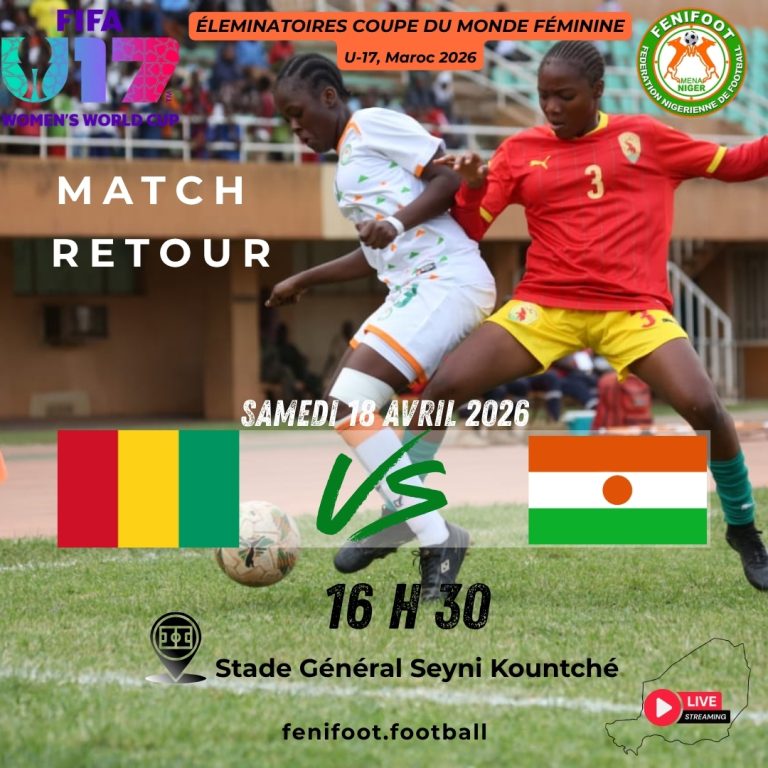 MATCH RETOUR – MENA NATIONAL U17 FEMININ vs. SYLI NATIONAL FEMININ U17