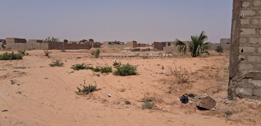 Parcelle de 200 m², Eau de Forage Disponible