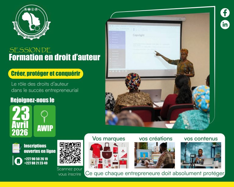 SESSION DE FORMATION EN DROIT D’AUTEUR