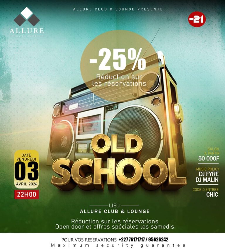 ALLURE NIGHT CLUB – SOIRÉE OLD SCHOOL