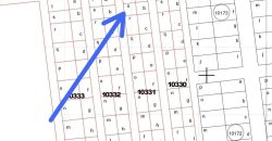 Terrain Urbain clôturé, 240 m², Électricité disponible