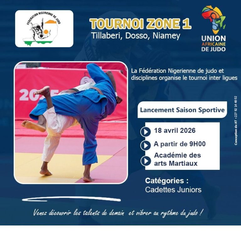 TOURNOI INTERLIGUES DE JUDO ZONE 1 (TILLABÉRI, DOSSO, NIAMEY) – CADETS & JUNIORS