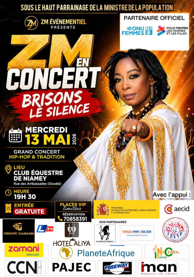 ZARA MOUSSA (ZM) EN CONCERT : BRISONS LE SILENCE