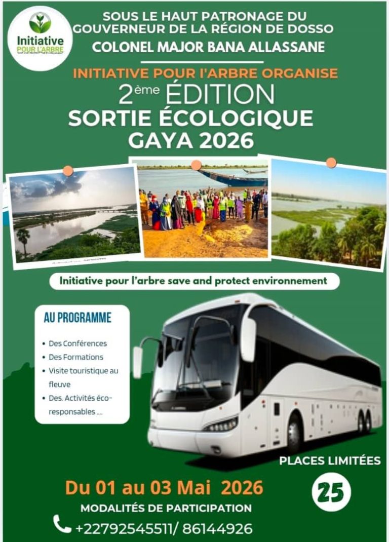 SORTIE ÉCOLOGIQUE DE L’INITIATIVE POUR L’ARBRE À GAYA – 2ᵉ ÉDITION