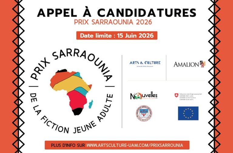 APPEL À CANDIDATURE : LE PRIX SARRAOUNIA 2026