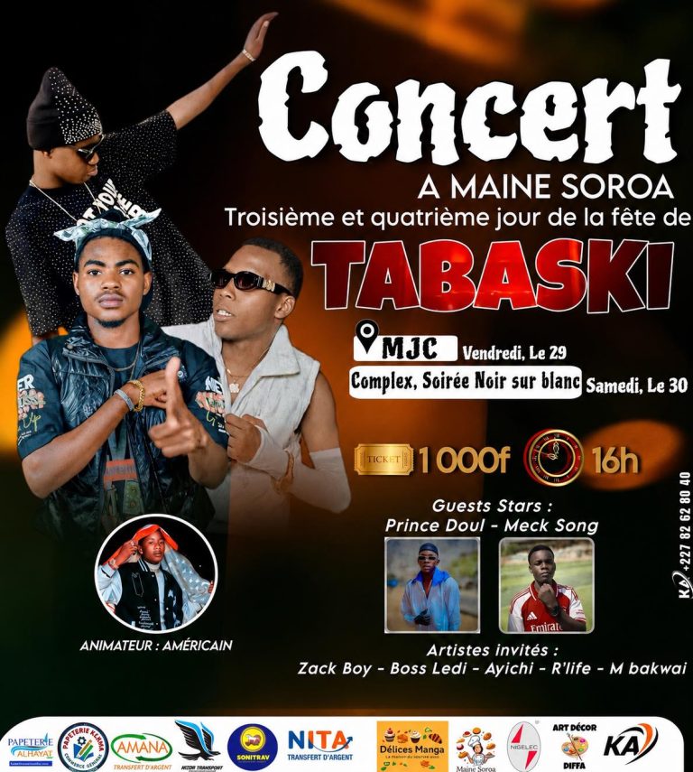 CONCERT À MAÏNÉ SOROA