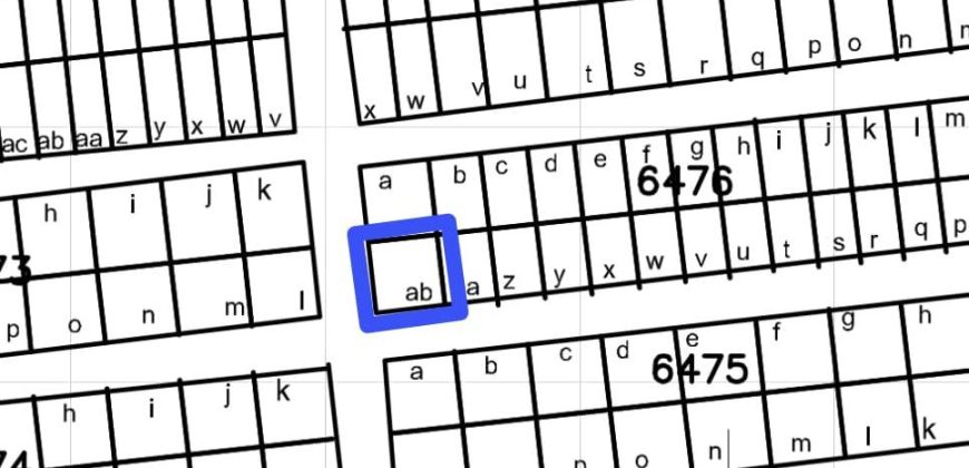 Parcelle 350 m², lotiss. BABA FANDOU, Eau et Électricité disponibles