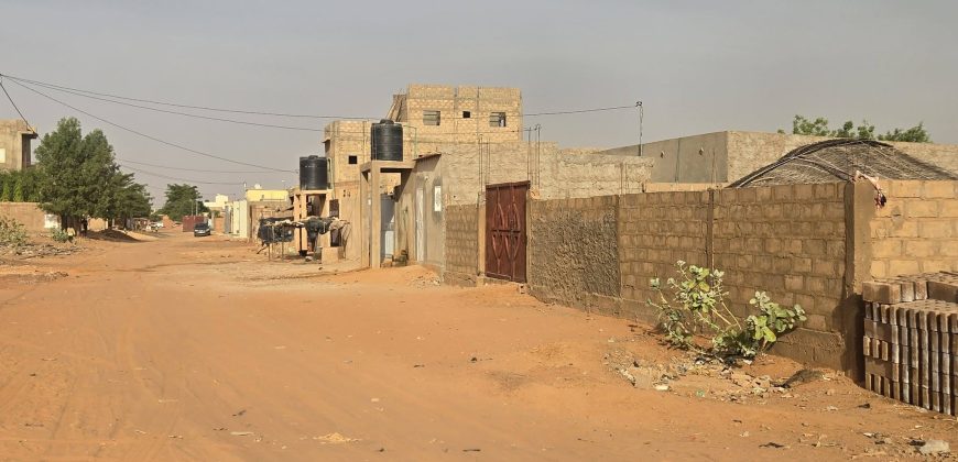 Parcelle 350 m², lotiss. BABA FANDOU, Eau et Électricité disponibles