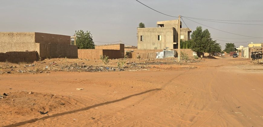 Parcelle 350 m², lotiss. BABA FANDOU, Eau et Électricité disponibles