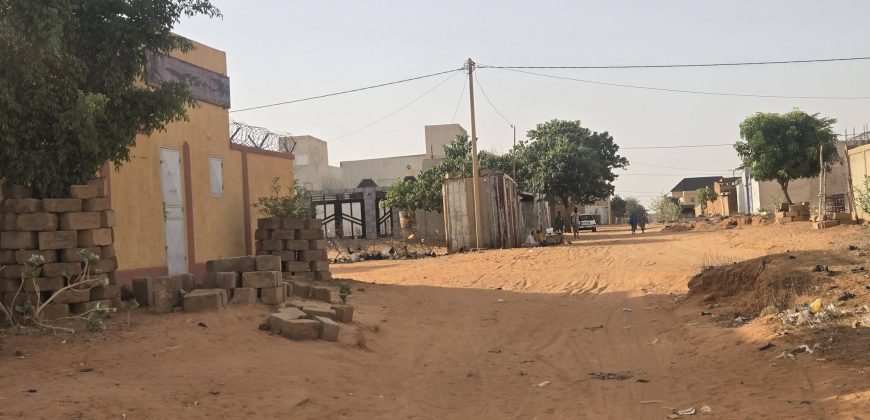 Parcelle 350 m², lotiss. BABA FANDOU, Eau et Électricité disponibles