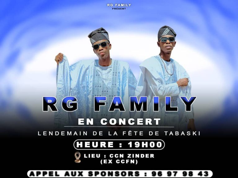 RG FAMILLY EN CONCERT À ZINDER DAMAGARAM