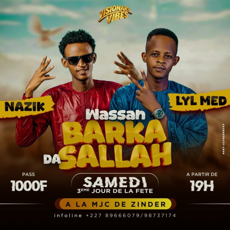 WASSAN BARKA DA SALLAH AVEC NAZIK ET LYL MED